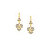 TOMEI Diamond Cut Collection Earrings, Yellow Gold 916