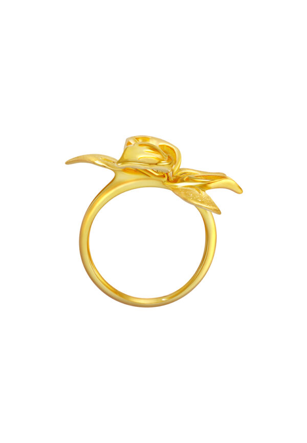 TOMEI Sri Puteri Collection Ring, Yellow Gold 916