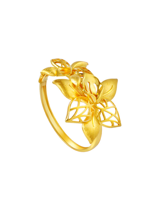 TOMEI Sri Puteri Collection Bangle, Yellow Gold 916