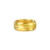TOMEI Honeycomb-inspired Pattern Ring, Yellow Gold 916