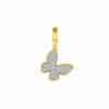 TOMEI Chomel Collection Butterfly Charm, Yellow Gold 916