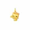 TOMEI I Sanrio Hello Kitty 5D Pendant, Yellow Gold 999