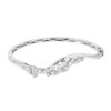 IMG_5332 TOMEI LL Diamond Bangle, White Gold 750