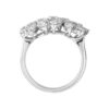 TOMEI LL Diamond Ring, White Gold 750