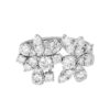 TOMEI LL Diamond Ring, White Gold 750