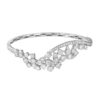 IMG_5362 TOMEI LL Diamond Bangle, White Gold 750