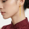 TOMEI Lusso Italia Earrings, Yellow Gold 916