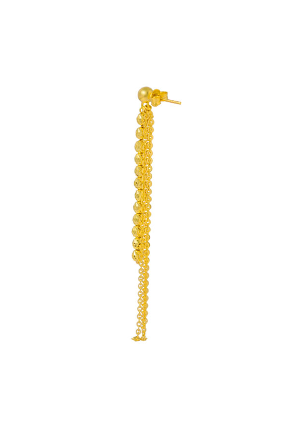 TOMEI Lusso Italia Earrings, Yellow Gold 916