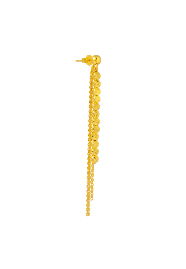 TOMEI Lusso Italia Earrings, Yellow Gold 916