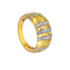 TOMEI Diamond Cut Collection Ring, Yellow Gold 916
