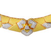 TOMEI Diamond Cut Collection Necklace, Yellow Gold 916