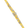 TOMEI Diamond Cut Collection Bracelet, Yellow Gold 916