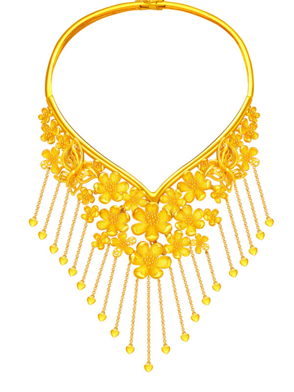 TOMEI x Xifu Necklace, Yellow Gold 999