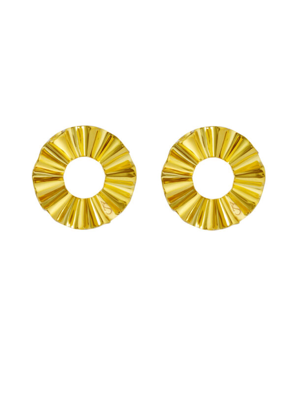 TOMEI Anastasia Earrings, Yellow Gold 916