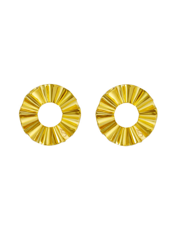 KLFW_0015_24 TOMEI Anastasia Earrings, Yellow Gold 916