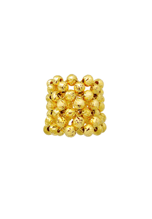 TOMEI Lusso Italia Ring, Yellow Gold 916
