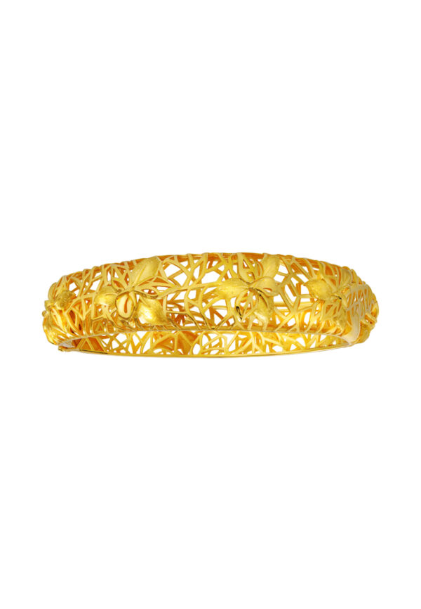 TOMEI Sri Puteri Collection Bangle, Yellow Gold 916