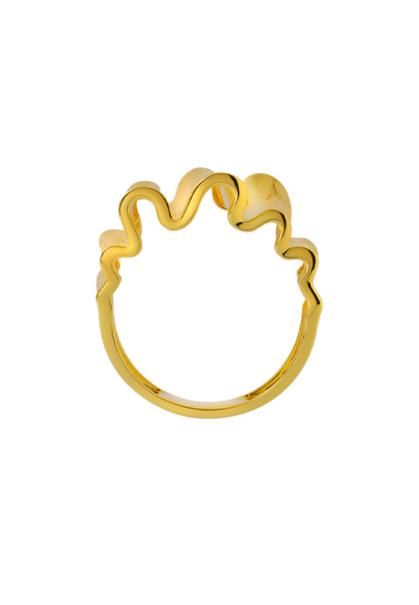 TOMEI Anastasia Ring, Yellow Gold 916
