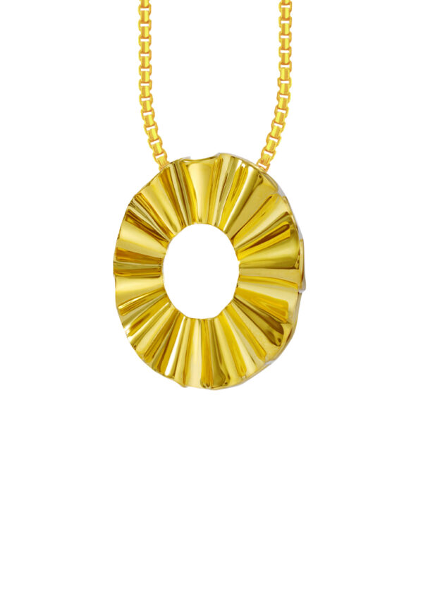 KLFW_0043_10 TOMEI Anastasia Pendant, Yellow Gold 916