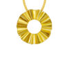 KLFW_0044_10 TOMEI Anastasia Pendant, Yellow Gold 916