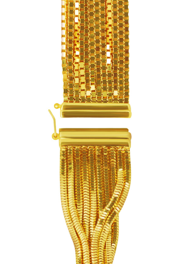 TOMEI Lusso Italia Bracelet, Yellow Gold 916