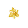 TOMEI Sri Puteri Collection Earrings, Yellow Gold 916