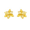 TOMEI Sri Puteri Collection Earrings, Yellow Gold 916
