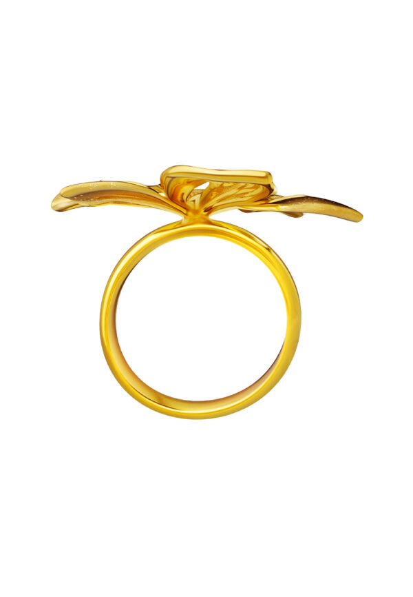 KLFW_0065_4e TOMEI Sri Puteri Collection Ring, Yellow Gold 916