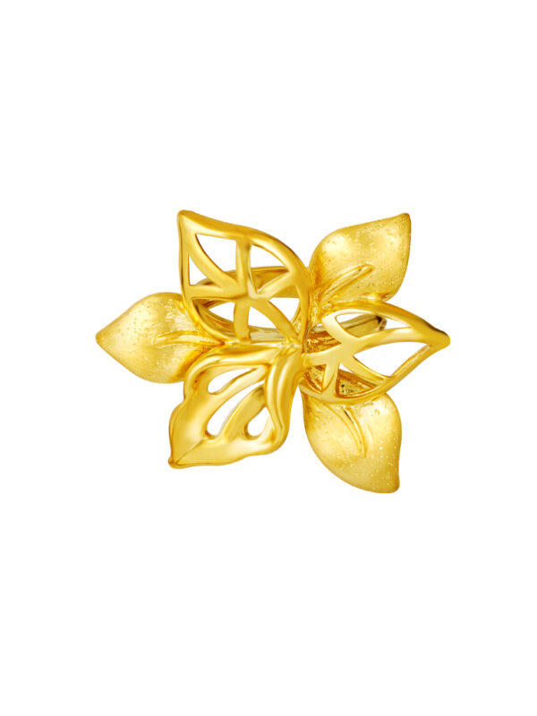 TOMEI Sri Puteri Collection Ring, Yellow Gold 916