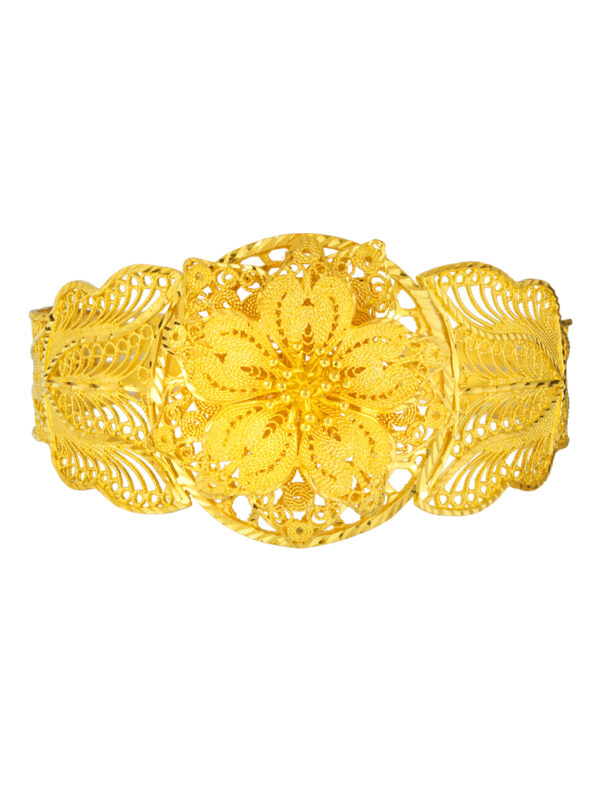TOMEI x Xifu Bangle, Yellow Gold 999