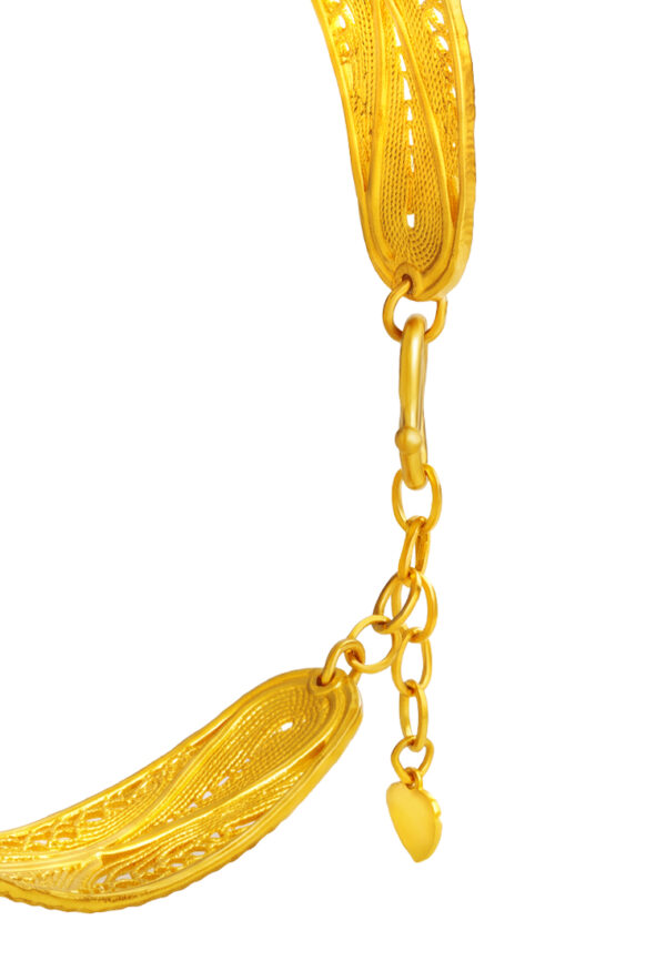 TOMEI x Xifu Bangle, Yellow Gold 999