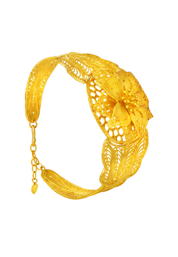 TOMEI x Xifu Bangle, Yellow Gold 999
