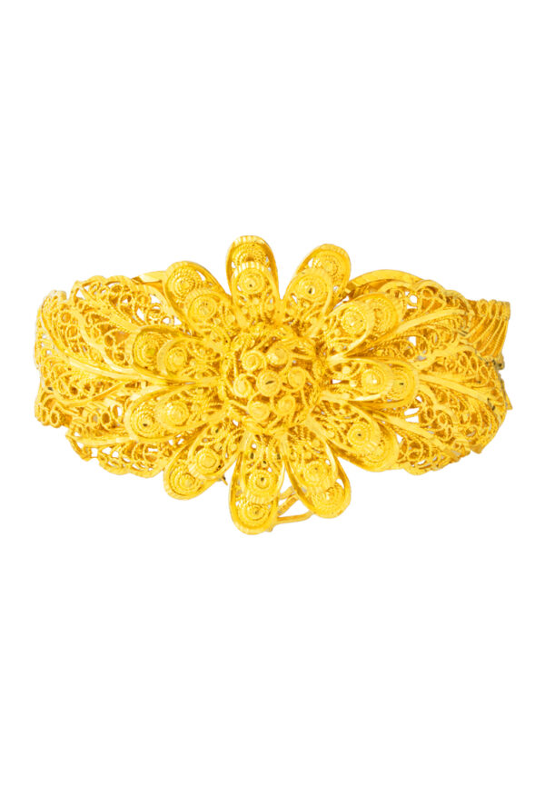 TOMEI x Xifu Bangle, Yellow Gold 999