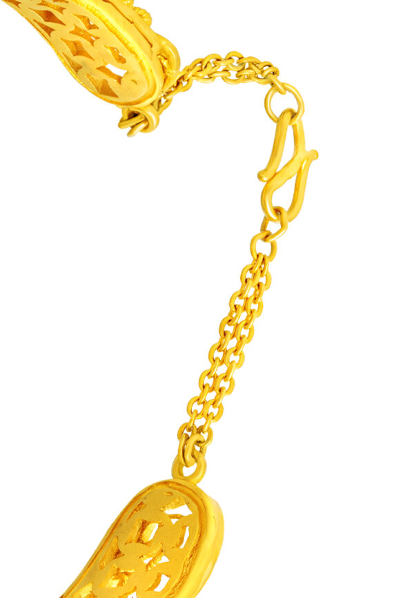 TOMEI x Xifu Bangle, Yellow Gold 999