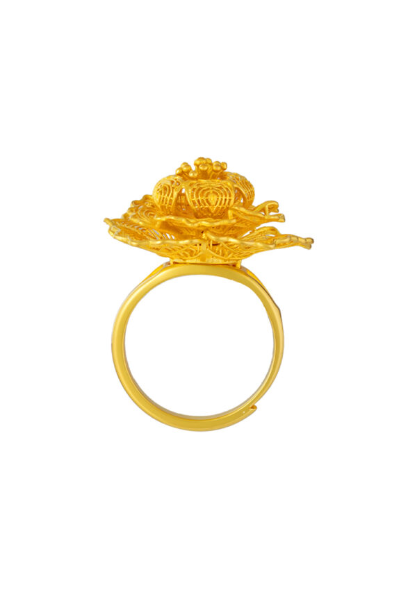 TOMEI x Xifu Ring, Yellow Gold 999