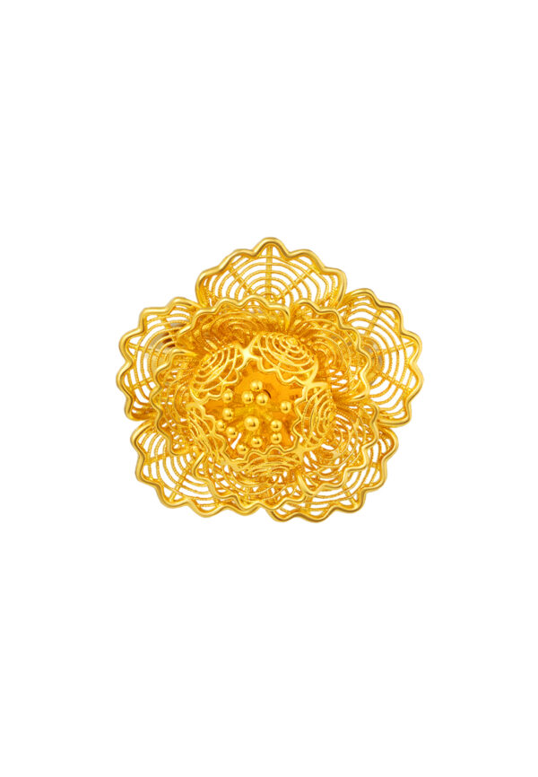 TOMEI x Xifu Ring, Yellow Gold 999