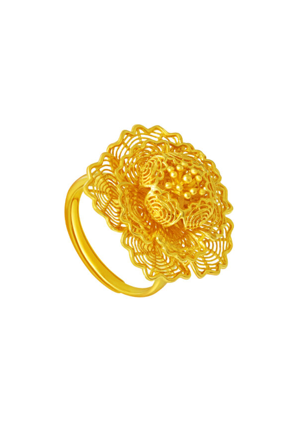 TOMEI x Xifu Ring, Yellow Gold 999