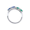 Untitled-1_0002s_0001_Layer 2 copy TOMEI Emerald & Sapphire Collection Ring, White Gold 750