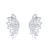 TOMEI Diamond Earrings, White Gold 750