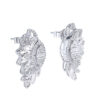 TOMEI Diamond Earrings, White Gold 750