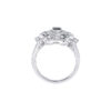 TOMEI Diamond Ring, White Gold 750