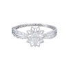 TOMEI Diamond Bangle, White Gold 750