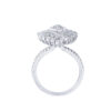 TOMEI Diamond Ring, White Gold 750
