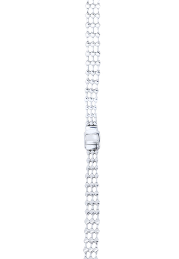 TOMEI Emerald & Sapphire Collection Necklace, White Gold 750