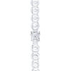 TOMEI Green Onyx Diamond Bracelet, White Gold 750