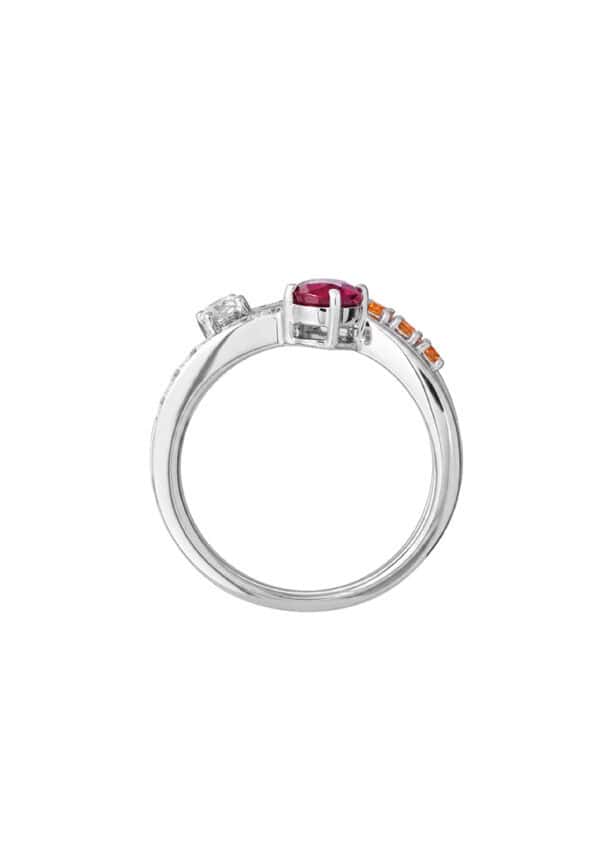 WBG-1100x762px TOMEI LL Royal Ruby Ring, White Gold 750