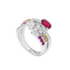 WBG-1100x762px TOMEI LL Royal Ruby Ring, White Gold 750