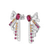 WBG-1100x762px TOMEI LL Royal Ruby Earrings, White Gold 750