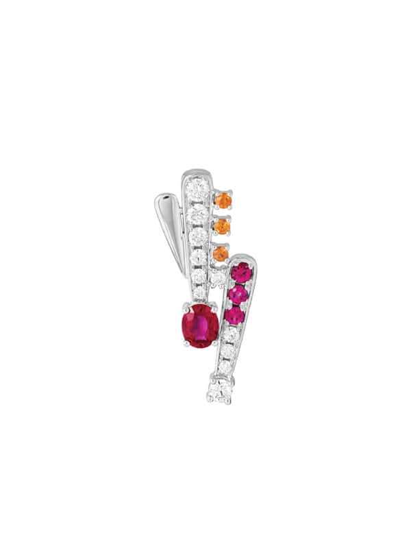 WBG-1100x762px TOMEI LL Royal Ruby Pendant, White Gold 750