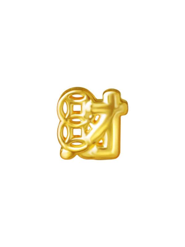 TOMEI Chomel Charm Of Character Cai, Yellow Gold 916